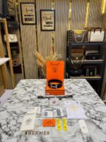 Hermes Belt with Box and Carry Bag