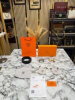 Hermes Black Leather Belt Combo H Buckle