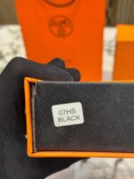 Hermes Black Belt with Original Box