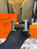 Luxury Hermes Belt and Buckle Set