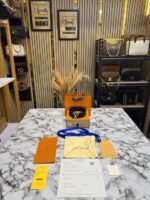 Louis Vuitton Belt with Box and Carry Bag