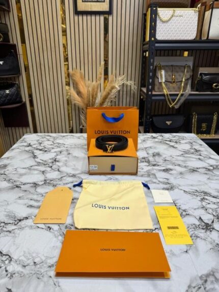 Louis Vuitton Initials Buckle Belt