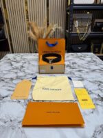 LV Belt with Box and Dust Bag