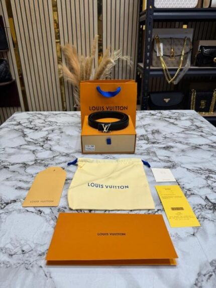 LV Belt with Box and Dust Bag
