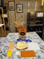 LV Initiales Buckle on Black Louis Vuitton Belt