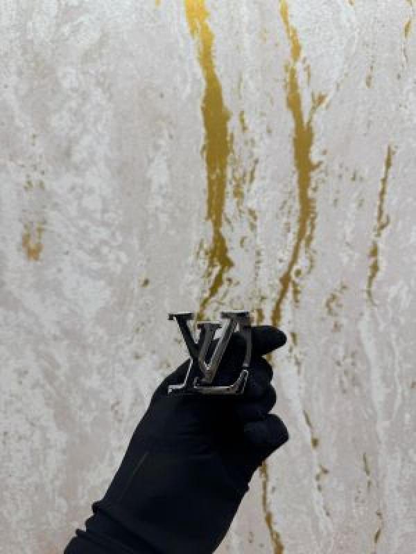 Louis Vuitton Belt Monogram Canvas Close Up