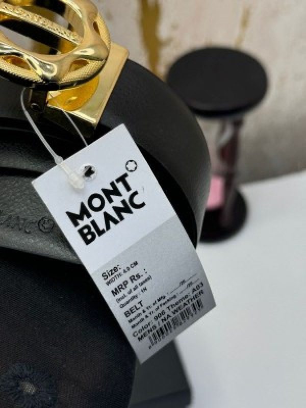Mont Blanc Belt with Original Packaging