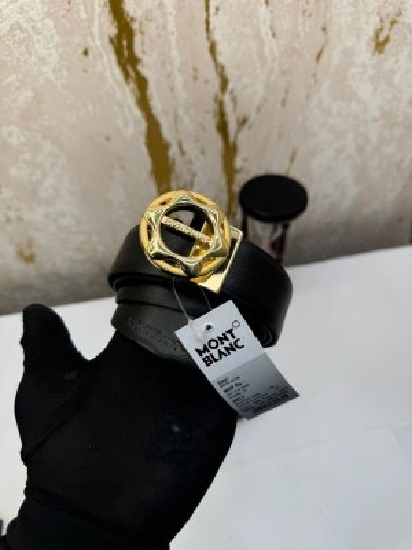 Mont Blanc Premium Belt Close Up