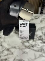 Mont Blanc Signature Buckle Belt Photo