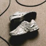 New Balance 1906A Concrete Silver cushioned lifestyle trainers