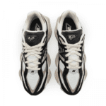 New Balance 9060 Sea Salt Bone premium suede overlay sneakers