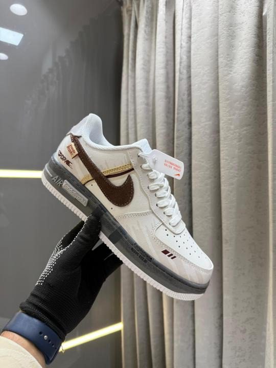 Nike Air Force 1 Panda Prank low top sneakers