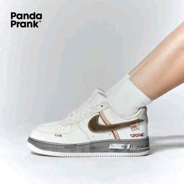 Nike Air Force 1 Panda Prank everyday wear sneakers