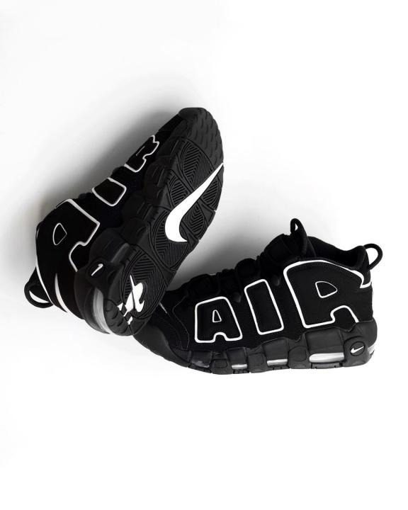 Nike Air Uptempo black white comfortable lifestyle shoes
