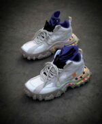 Nike x Off White Terra Forma Summit White suede upper sneaker