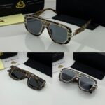 Stylish black and silver eyewear image