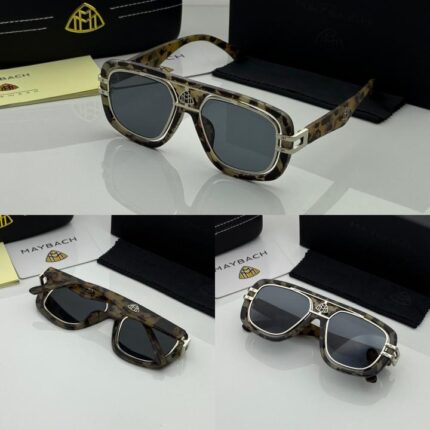 Stylish black and silver eyewear image