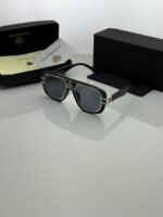Premium silver black sunglasses product photo