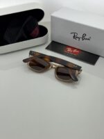 Peach Tiger Brown Ray-Ban eyewear