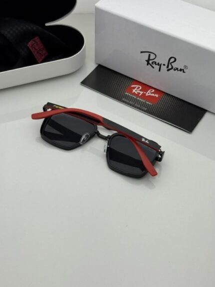 Ray-Ban 7333 Full Black sunglasses front view