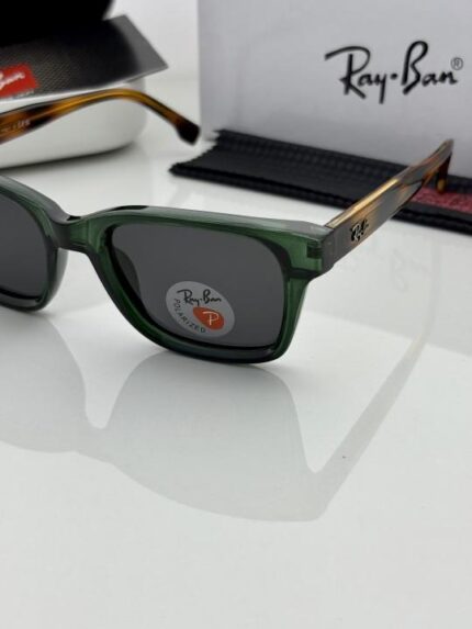 Ray-Ban 7701 Tiger Green Black sunglasses
