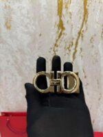 Designer Salvatore Ferragamo Black Belt