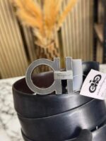 Premium Salvatore Ferragamo Black Belt