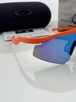 Stylish orange blue mercury sunglasses photo