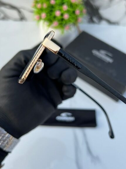 Black gradient lens UV protection sunglasses