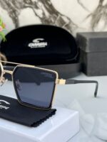 Black gradient lens sunglasses street style