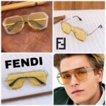 Vintage style round sunglasses with sleek frame