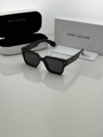 Modern black frame eyewear product photo