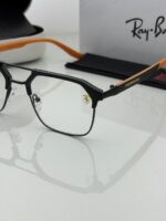 Trendy racing edition glasses close up