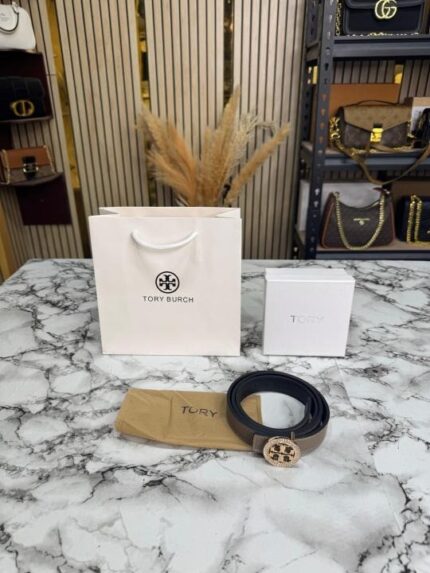 Tory Burch Premium Quality Grey Belt T56