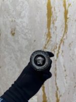 Versace Black Belt with OG Box and Dust Bag