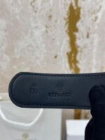 Versace Combo Belt in Black with Packaging