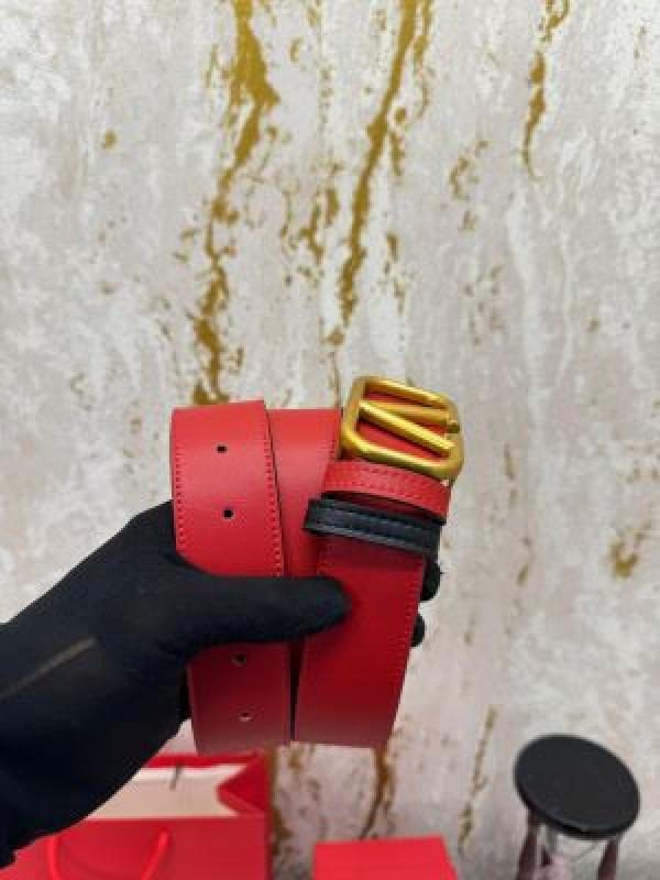 Designer Valentino V Logo Belt Photo