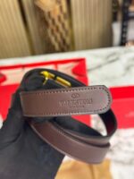 Valentino Garavani Leather Belt with Dust Bag