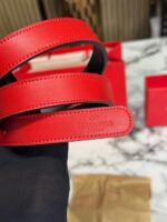 Red Valentino Leather Belt with Packaging