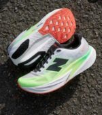 Breathable mesh athletic training shoes close view