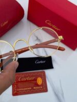 Natural wood style sunglasses modern design