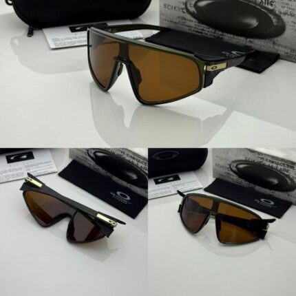 Green-Brown Full-Rim Rectangle Eyeglasses Frame – Stylish Everyday Optical Spectacles