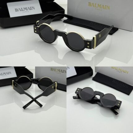 Gold-Black Full-Rim Rectangle Eyeglasses Frame – Stylish Optical Spectacles