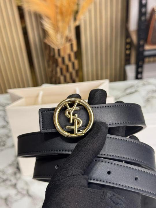 sl_Yves_Saint_Laurent_Logo_Premium_Ladies_Belt (5) Yves Saint Laurent Y41 Belt with Packaging