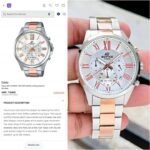 Casio Edifice Chronograph JAPAN Watch Price in India - Buy at Bootery - Image 4