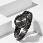 Calvin Klein Twisted Bazel Black Watch Price in India - Buy at Bootery