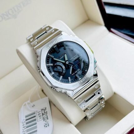 Casio G-Shock Gmb2100 Japan Silver Black Watch Price in India - Buy at Bootery