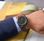 Omega Speedmaster Dark Side Of The Moon Watch Price in India - Buy at Bootery - Image 5