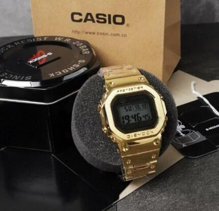 Casio G-Shock gmwb5000 Gold Watch Price in India - Buy at Bootery