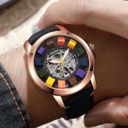 Fossil Grant Multi Skeleton Automatic Watch Price in India - Style 1 - Buy at Bootery